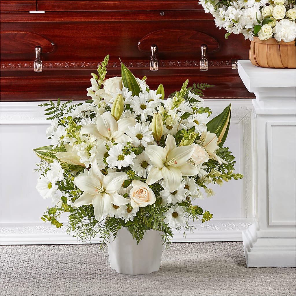 Thoughts of Tranquility Floor Basket – The Garden By Elizabeth, Culver IN