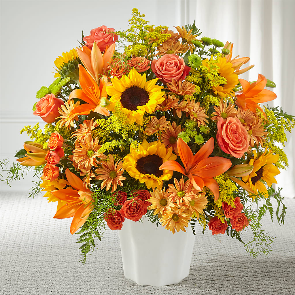 Harvest Thoughts Floor Basket – The Garden By Elizabeth, Culver IN