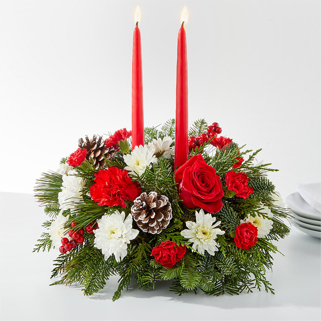 Holiday Soiree Centerpiece – The Garden By Elizabeth, Culver IN