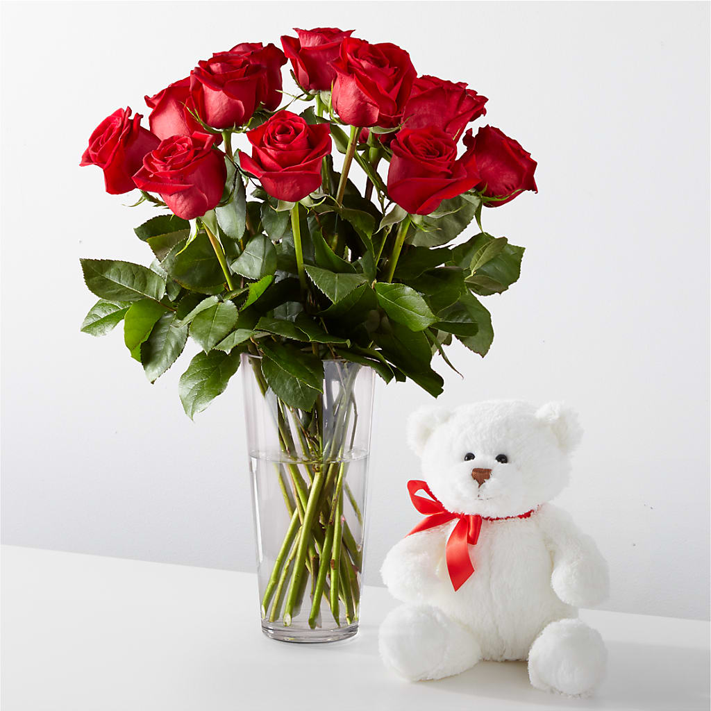 Romantic Long Stem Red Rose Bouquet Bundles –  The Garden By Elizabeth, Culver IN
