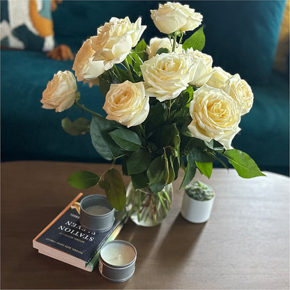 Long Stem Yellow Rose Bouquet –  The Garden By Elizabeth, Culver IN