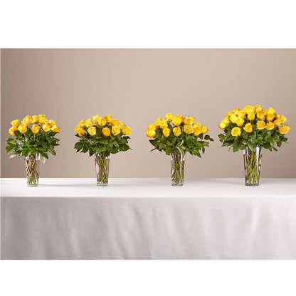 Long Stem Yellow Rose Bouquet –  The Garden By Elizabeth, Culver IN