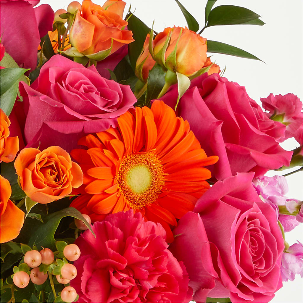 Bouquet varié créé par un fleuriste