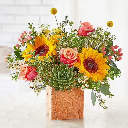 Sunflower Season Bouquet –  The Garden By Elizabeth, Culver IN