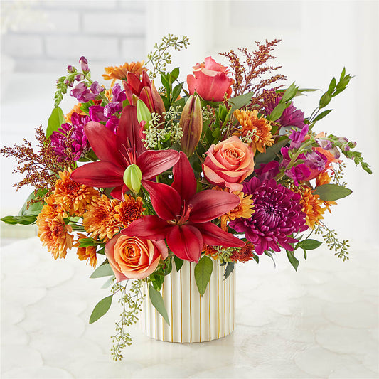 Burgundy Landscape Bouquet –  The Garden By Elizabeth, Culver IN