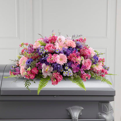 Glorious Garden Casket Spray –  The Garden By Elizabeth, Culver IN