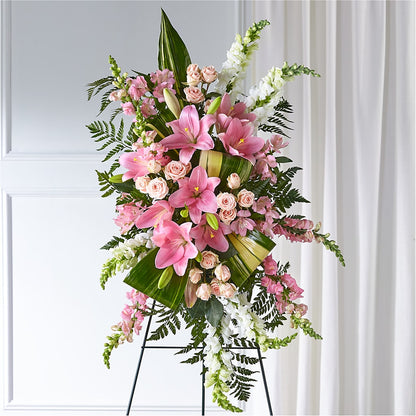 Elegant Embrace Standing Spray –  The Garden By Elizabeth, Culver IN