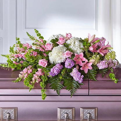 Life's Gratitude Casket Spray –  The Garden By Elizabeth, Culver IN