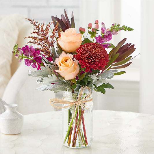 Moody Hues Bouquet –  The Garden By Elizabeth, Culver IN