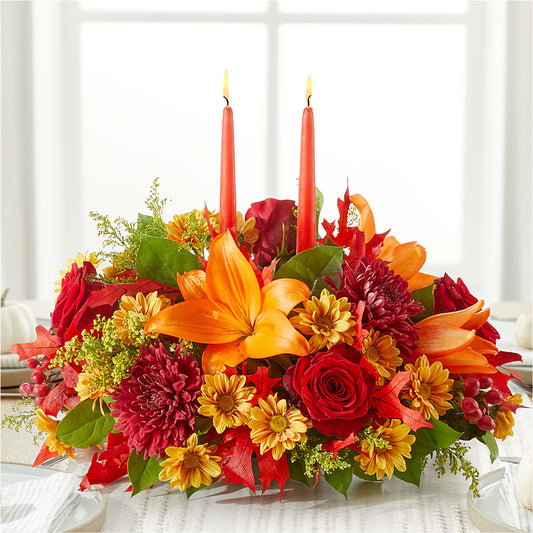 Autumn's Embrace Centerpiece –  The Garden By Elizabeth, Culver IN